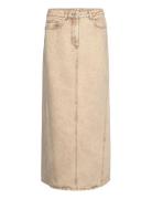 Maxi Denim Skirt Designers Knee-length & Midi Beige REMAIN Birger Chri...