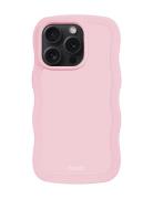 Wavy Case Iph 15 Pro Mobilaccessoarer-covers Ph Cases Pink Holdit