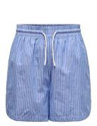 Onlarja Stripe Shorts Wvn Noos Bottoms Shorts Casual Shorts Blue ONLY