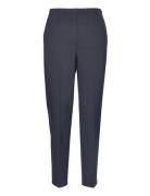 Juliafv Bottoms Trousers Slim Fit Trousers Navy FIVEUNITS