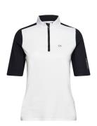 Bailey Lane Polo Tops T-shirts & Tops Polos White Calvin Klein Golf