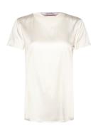 Cortona Designers T-shirts & Tops Short-sleeved White Max Mara Leisure