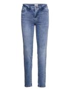 Mollysz Mw Slim Jeans Bottoms Jeans Slim Blue Saint Tropez