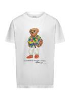 Polo Bear Cotton Jersey Tee Tops T-shirts Short-sleeved White Ralph La...