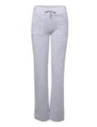 Del Ray Classic Velour Pant Pocket Design Grayed Jade Bottoms Trousers...