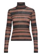 Polo Lily Tops Knitwear Turtleneck Brown Lindex