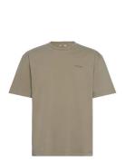 Gabba Nigel Boxy Snow Ss Tee Khaki Green