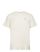 Clean Cut Copenhagen Cross Logo Organic Tee Kräm