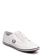 Kingston Twill Låga Sneakers White Fred Perry