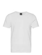 Kyran T-Shirt S-S Designers T-shirts Short-sleeved White Oscar Jacobso...