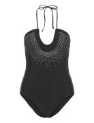 Girona Swimsuit Baddräkt Badkläder Black Missya