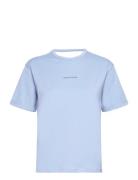 Pauline Tee Sport T-shirts & Tops Short-sleeved Blue Kari Traa