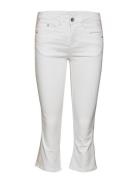 Lotte Twill - Shape Fit Bottoms Jeans Flares White Cream