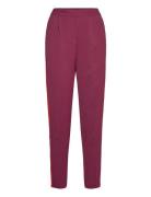 T5006, Pants W Contrast Side Gallow Bottoms Trousers Joggers Pink Sain...