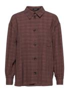 Slnalea Overshirt Tops Overshirts Brown Soaked In Luxury