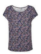 Frdina Tee 1 Tops T-shirts & Tops Short-sleeved Blue Fransa