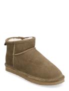 Biasnow Ancle Boot Suede Shoes Wintershoes Khaki Green Bianco
