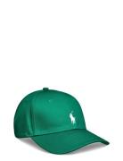 Signature Pony Twill Sports Cap Accessories Headwear Caps Green Ralph ...