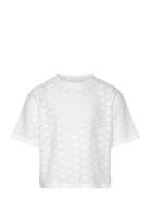 Elvas Tee Tops T-shirts Short-sleeved White Grunt