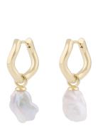 Julie Round Ear Accessories Jewellery Earrings Hoops Gold SNÖ Of Swede...