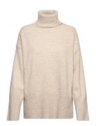 D1. Lounge Rollneck Sweater Tops Knitwear Turtleneck Beige GANT