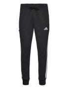 Essentials French Terry Tapered Cuff 3-Stripes Pants Sport Sweatpants ...
