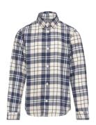 Jorjoshua Check Shirt Ls Jnr Tops Shirts Long-sleeved Shirts Multi/pat...