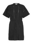 Mscherendia Ss Shirt Dress Kort Klänning Black MSCH Copenhagen