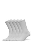 5-Pack Mens Basic Socks Underwear Socks Regular Socks White NORVIG