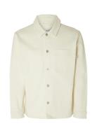 Slhjake 3411 Colored Overshirt W Tops Overshirts Cream Selected Homme