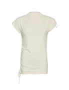 Mschblaise Sl Tee Tops T-shirts & Tops Short-sleeved Cream MSCH Copenh...