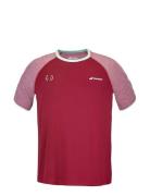 Crew Neck Tee Lebròn Sport T-shirts Short-sleeved Red Babolat