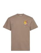 Beat Antidote Designers T-shirts Short-sleeved Brown Libertine-Liberti...