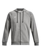 Under Armour Ua Rival Fleece Fz Hoodie Grå