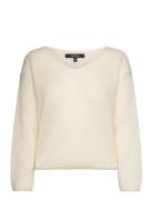 Isetta Knit Tops Knitwear Jumpers White Andiata