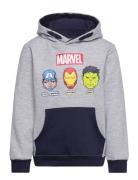 Sweat Kangourou Tops Sweat-shirts & Hoodies Hoodies Grey Marvel