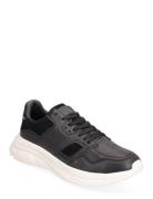 Modern Runner Premium Lth Låga Sneakers Black Tommy Hilfiger