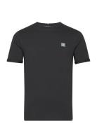 Piece T-Shirt Tops T-shirts Short-sleeved Black Les Deux