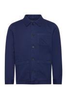 Barney Worker Jacket Black Designers Overshirts Blue Nudie Jeans
