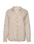 Pulz Jeans Pzluca Shirt Beige