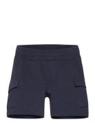 Lindex Shorts Jersey Cargo Marinblå