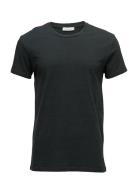 Kronos O-N Stripe 273 Designers T-shirts Short-sleeved Black Samsøe Sa...
