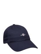 Unisex. Shield Cap Accessories Headwear Caps Navy GANT