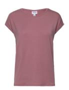 Vero Moda Vmava Plain Ss Top Ga Jrs Noos Rosa