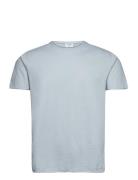 Roll Neck Tee Designers T-shirts Short-sleeved Blue Filippa K