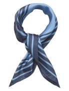 Quadro Sia Scarf Accessories Scarves Lightweight Scarves Blue Becksönd...