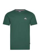 Noah Logo Tee Tops T-shirts Short-sleeved Green Sebago