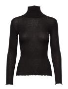 Rosemunde Wool Turtle Neck Svart