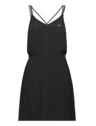 Tjw Essential Strappy Dress Kort Klänning Black Tommy Jeans