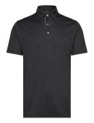 Pure Solid Polo Tops Polos Short-sleeved Black PUMA Golf